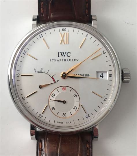 iwc vintage portofino|used iwc portofino manual.